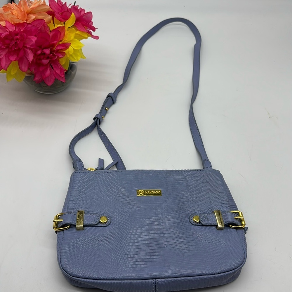 Mangano Light Blue Crossbody Bag MCB7605S
